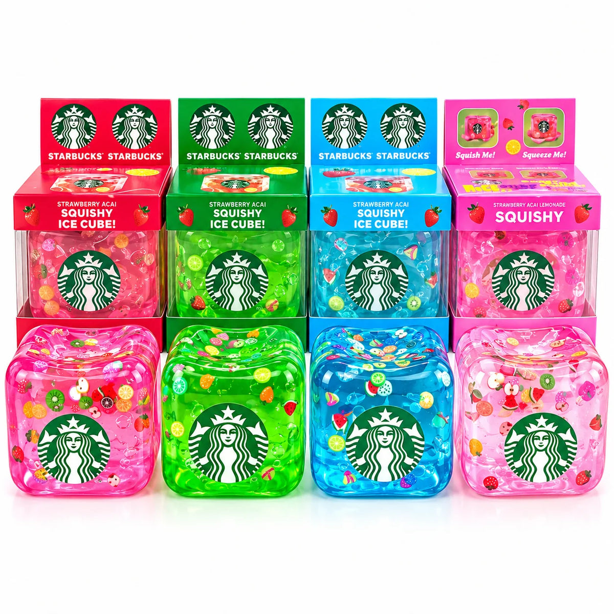 Needoh Starbucks Super Squish Nice Cube