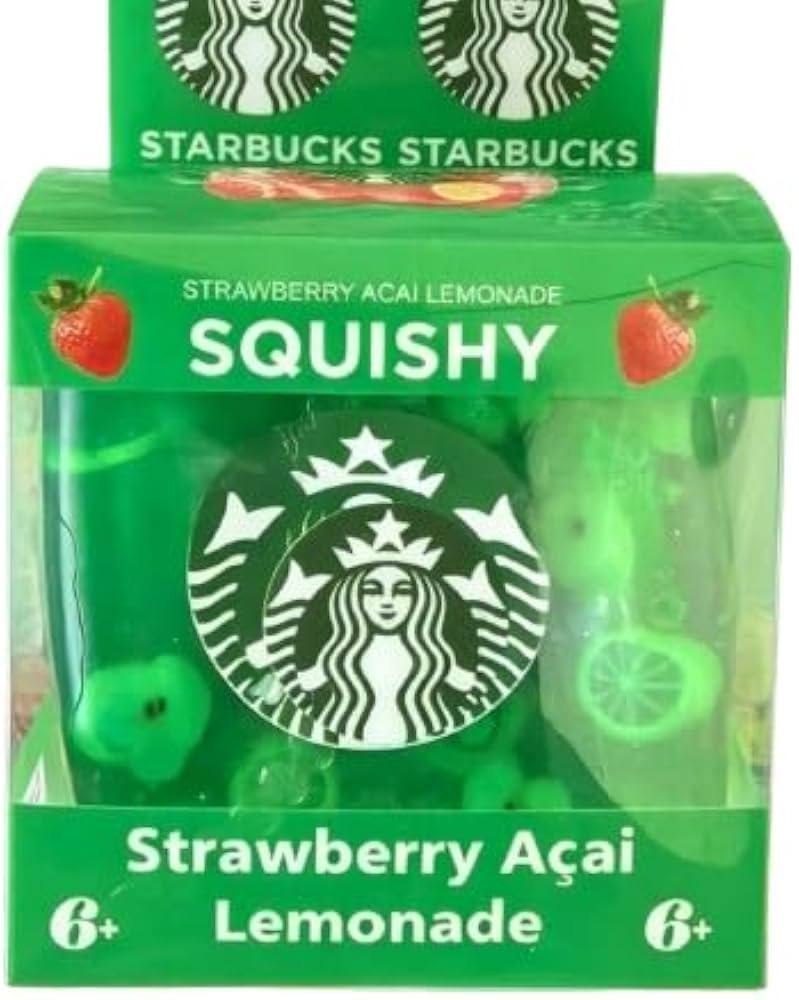 Needoh Starbucks Super Squish Nice Cube