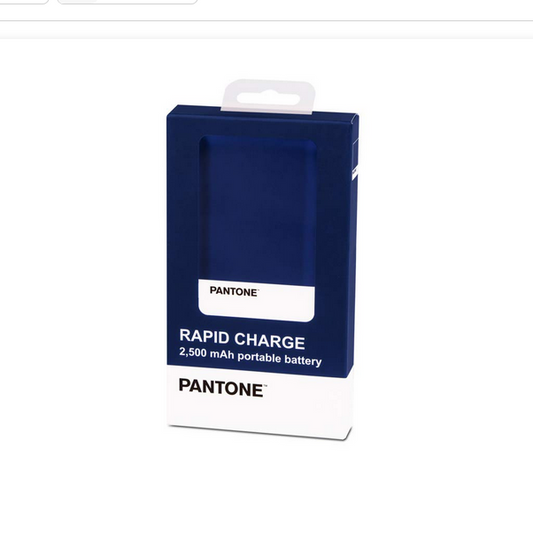 Pantone Navy Fast Charge Powerbank - 2500 mah