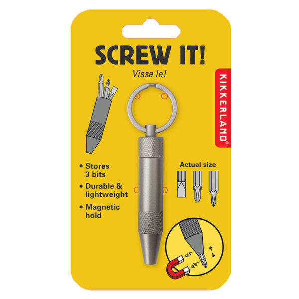 Screw It! Mini Tool Keychain