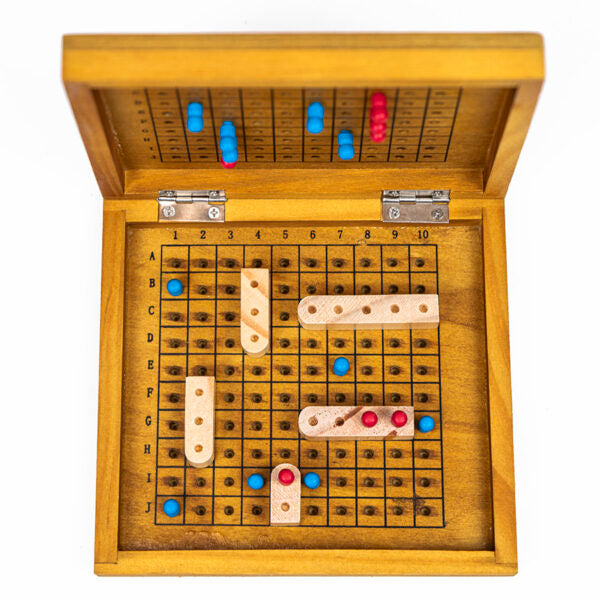 Wooden Sea Battle Gameboard Set