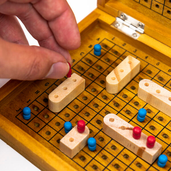 Wooden Sea Battle Gameboard Set