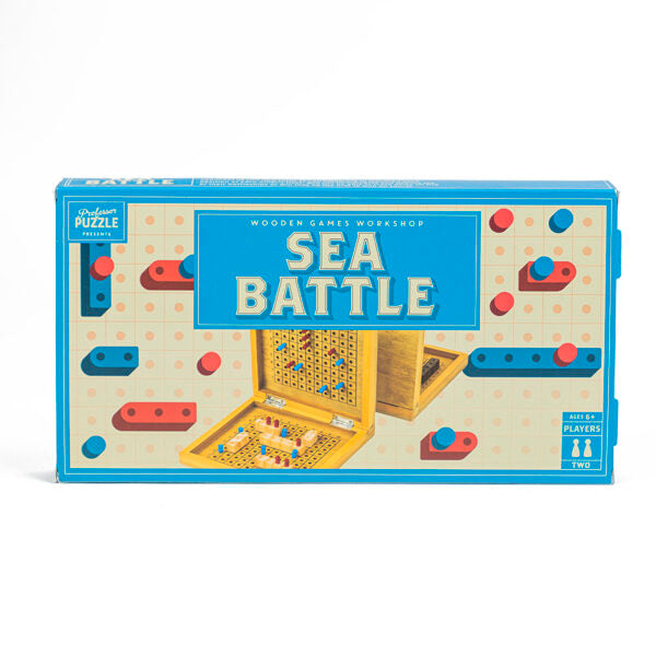 Wooden Sea Battle Gameboard Set