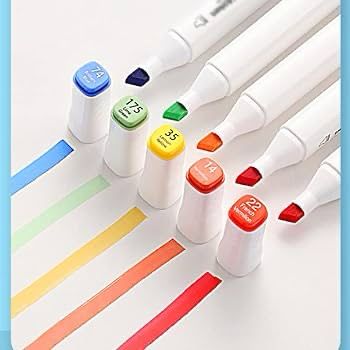 Sketchers 36 Piece Double Sided Markers Set