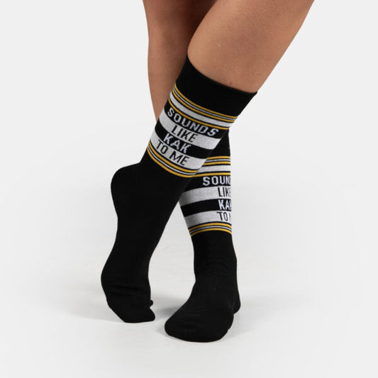 Sounds Like Kak To Me Socks