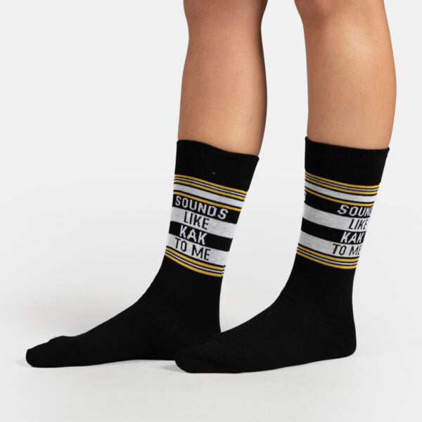 Sounds Like Kak To Me Socks