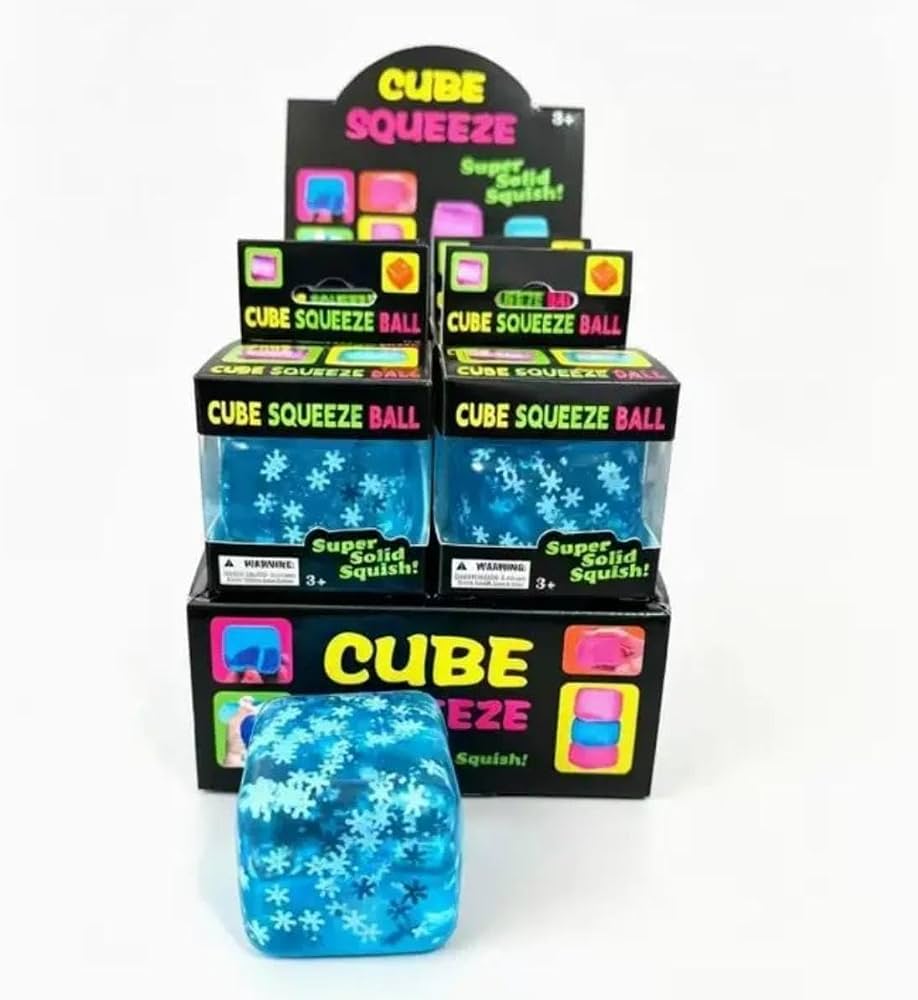Squishy Snowflake Cube