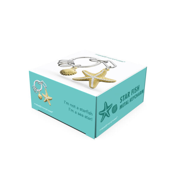 Stainless Steel Keyring - Starfish