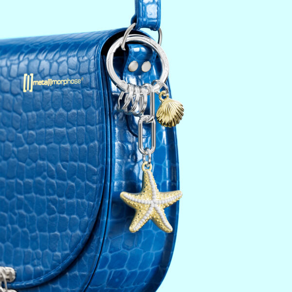 Stainless Steel Keyring - Starfish