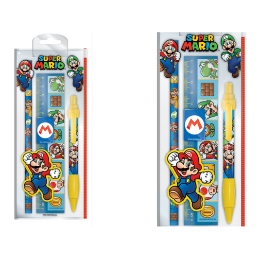 Super Mario Bros Stationery Set