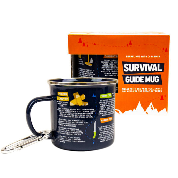 Survival Guide Enamel Mug