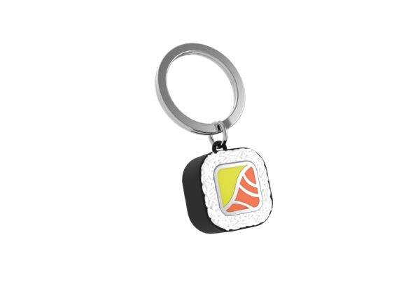 Stainless Steel Keyring - Sushi