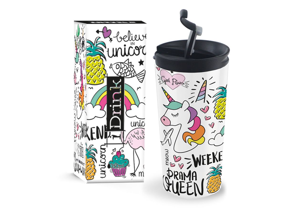 iDrink Thermal Mug - Patterned (350ml)