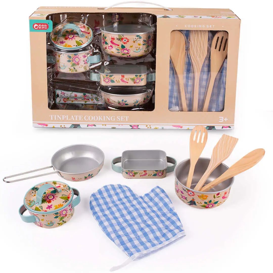 Tinplate Cooking Play Set
