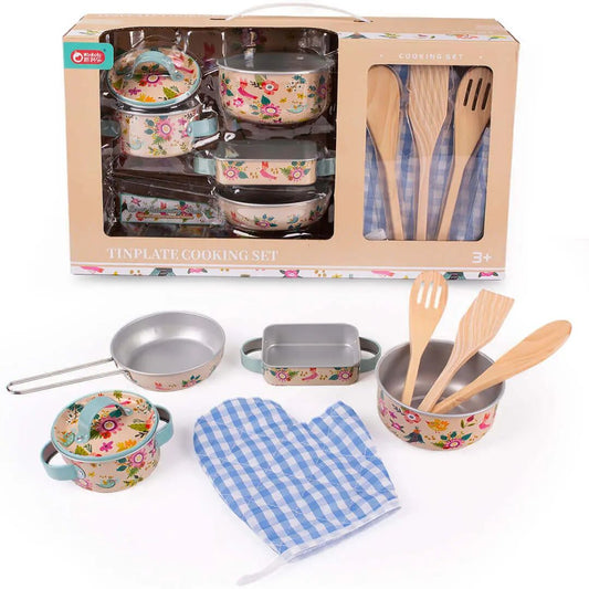 Tinplate Cooking Play Set