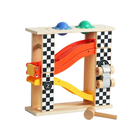 2 in 1 Racing Track & Pounding Bench