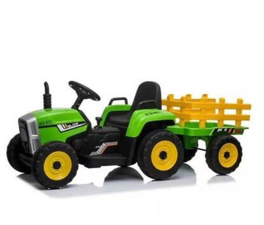 Kids Electric Ride On - Tractor & Trailer