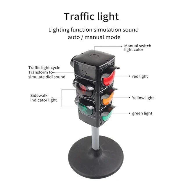 Battery Operated Toy Traffic Light