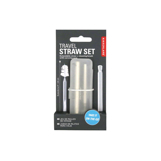 Travel Reusable Straw Set