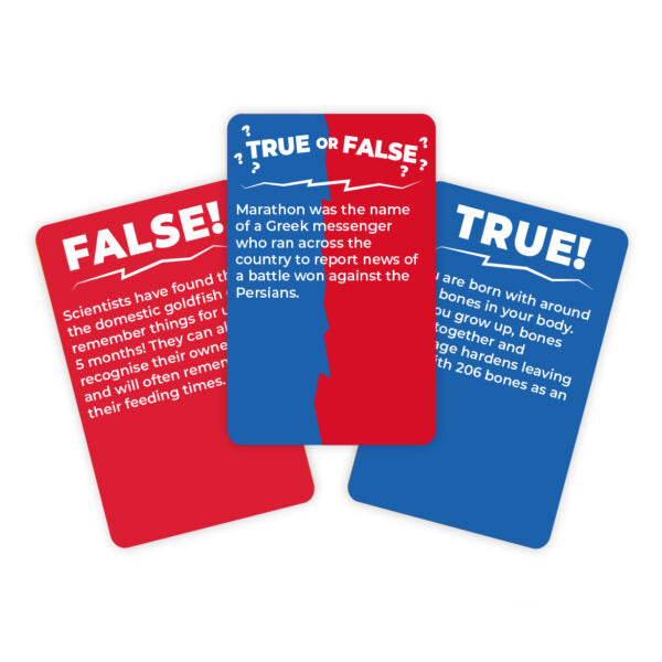 True or False Card Game