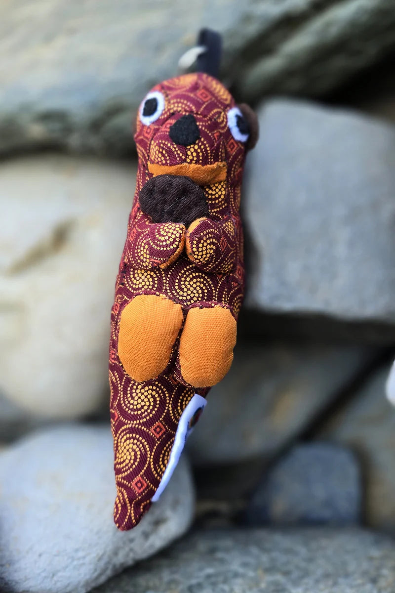 Tsitsi Otter Shweshwe Soft Toy