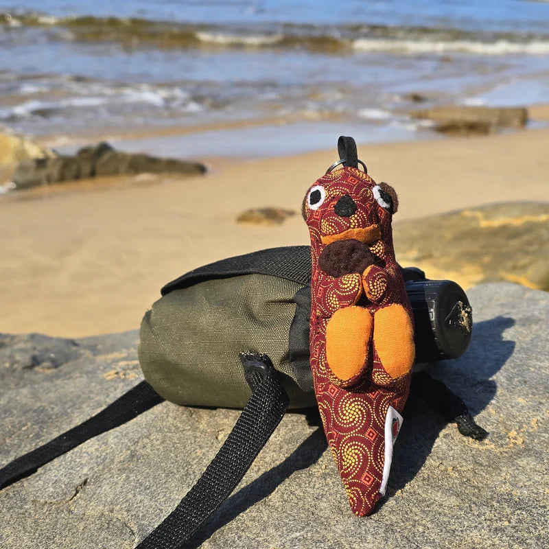 Tsitsi Otter Shweshwe Soft Toy