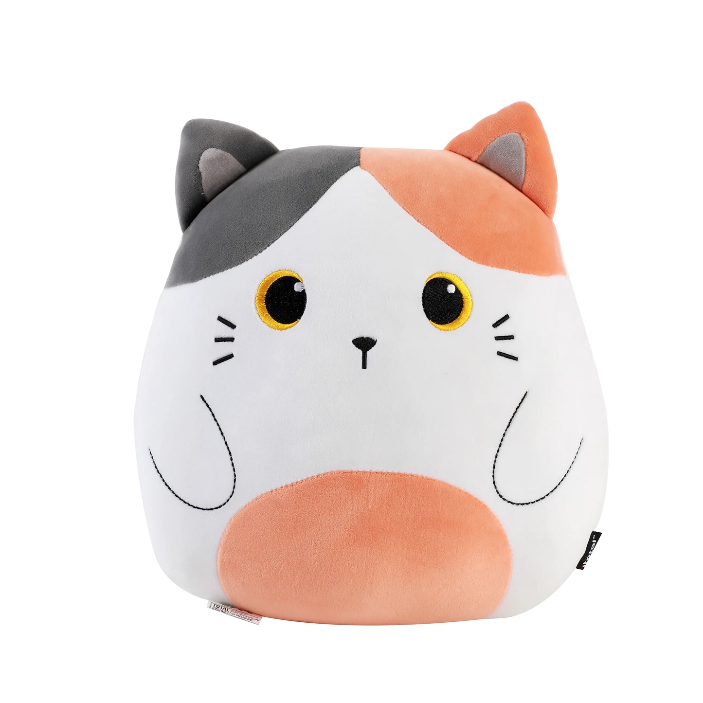 Orange Cat Vertical Plush Pillow
