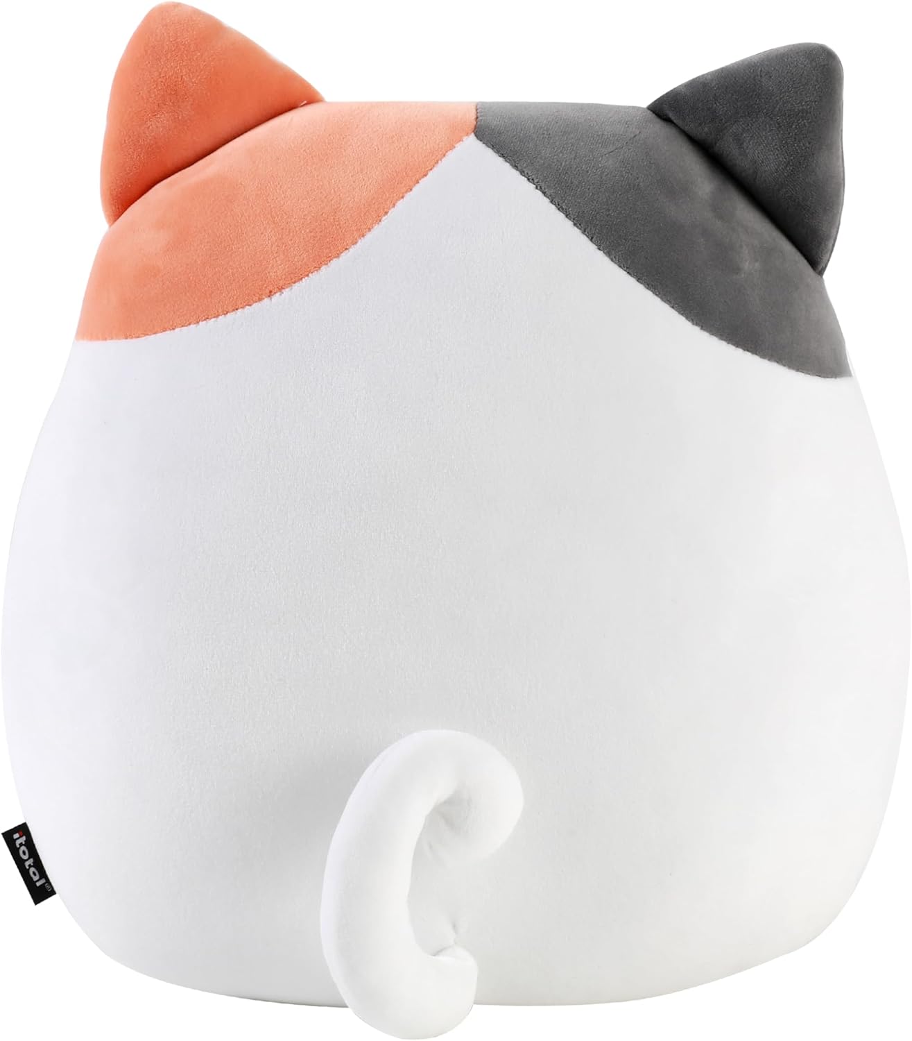 Orange Cat Vertical Plush Pillow