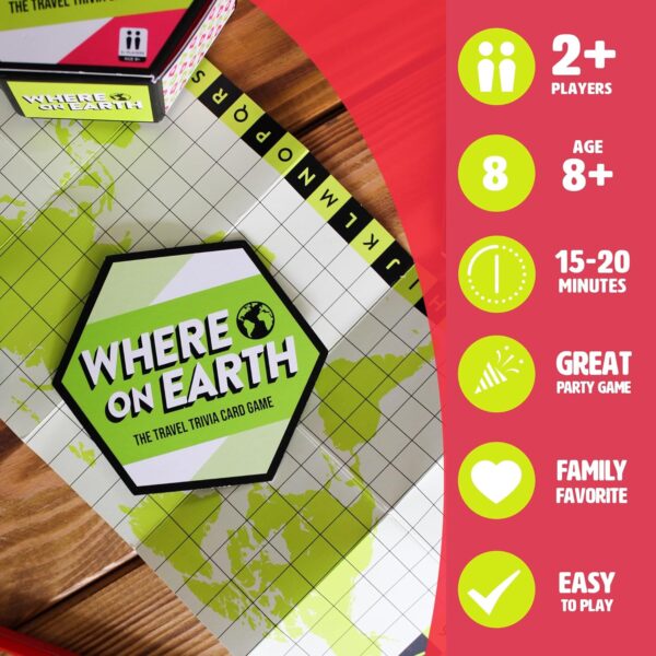Where On Earth Card Game