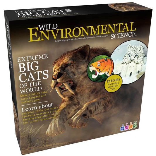 Extreme Big Cats of the World Science Kit