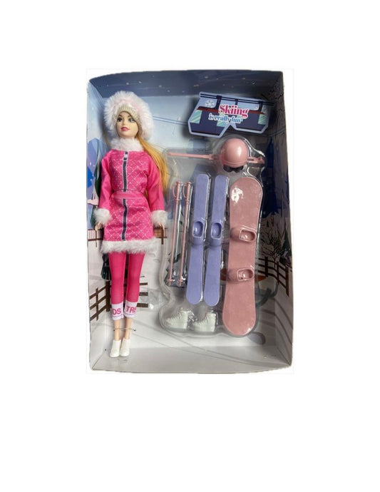 Winter Ski Doll