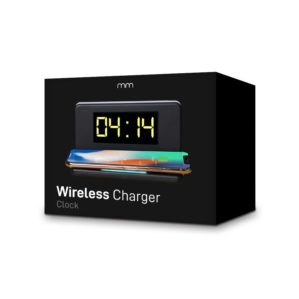 Wireless Alarm Clock & Phone Charger