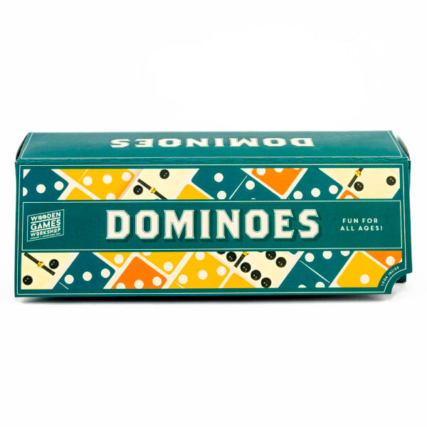 Wooden Dominoes Game Set