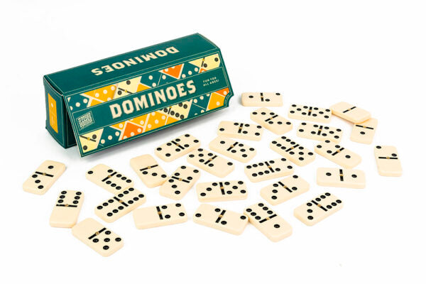 Wooden Dominoes Game Set