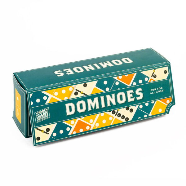 Wooden Dominoes Game Set