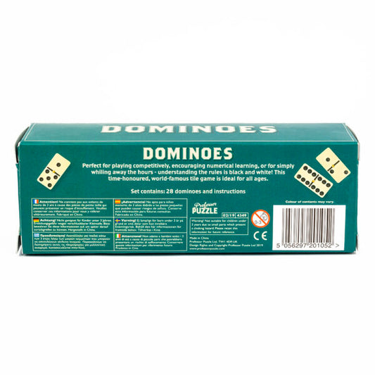 Wooden Dominoes Game Set