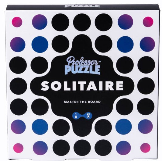 Wooden Solitaire Game Board