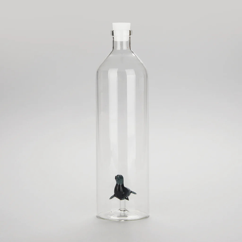 Borasilicate Seal Glass Water Bottle (1.2L)