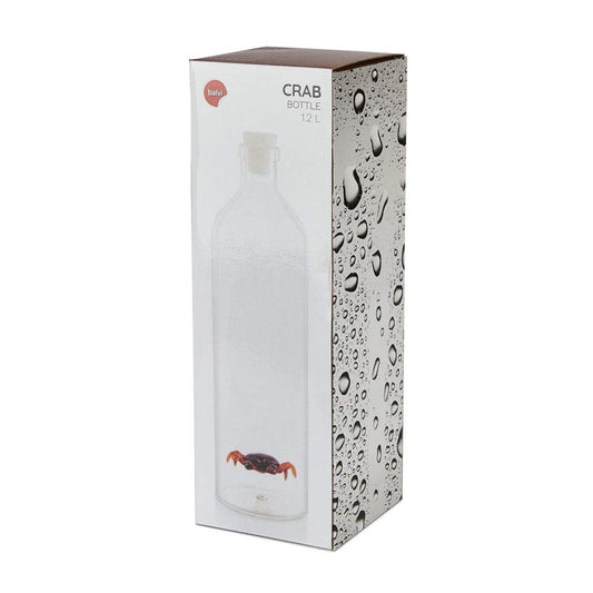 Borasilicate Crab Glass Water Bottle (1.2L)