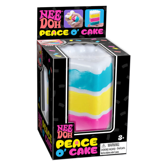 Needoh Peace O' Cake Super Squish Nice Cube