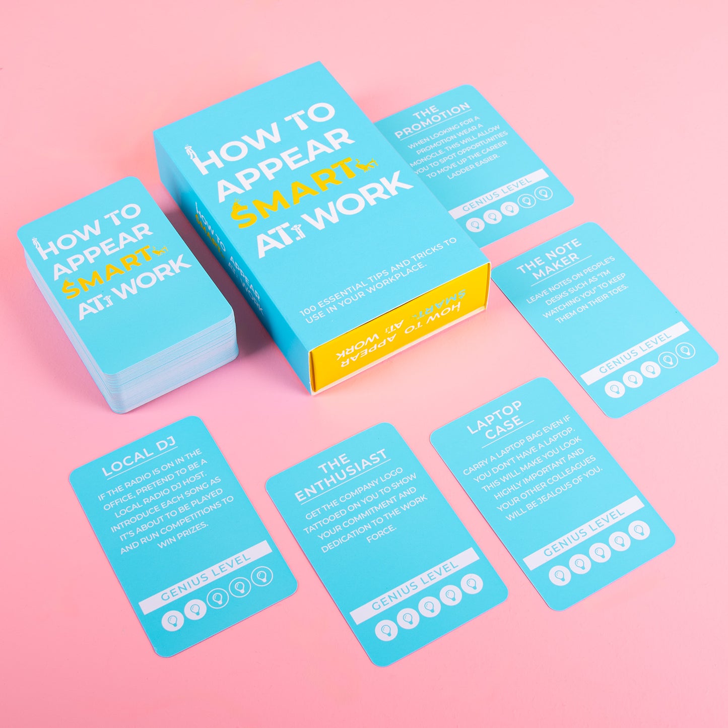 How To Appear Smart At Work Tip Cards