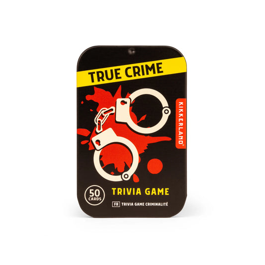 True Crime Trivia Cards