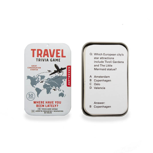 Travel Trivia Cards