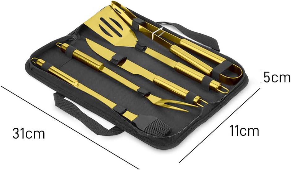 Millionaire BBQ Tools & Apron Set