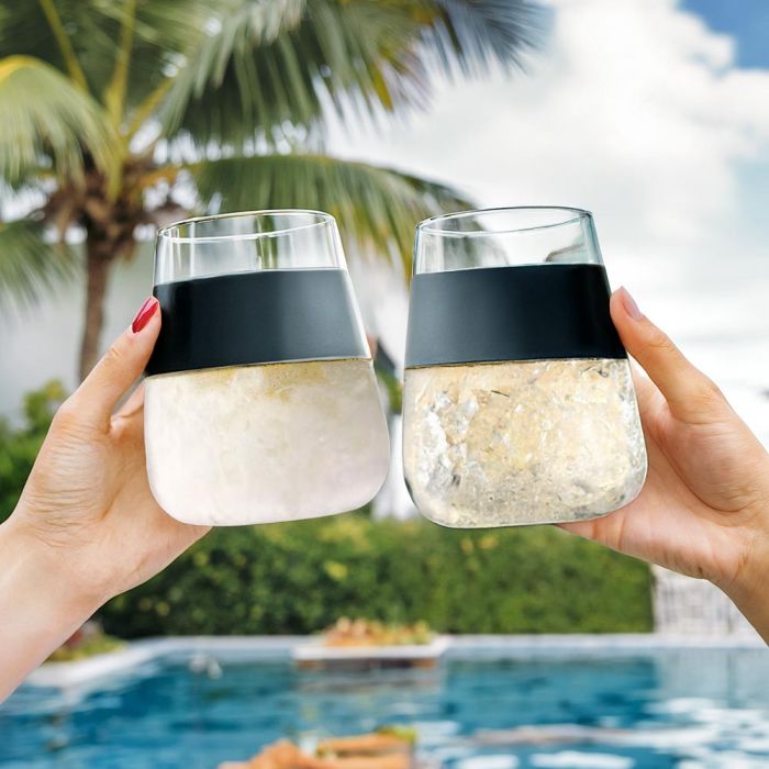 Wine Cooling Cups (Set of 2)