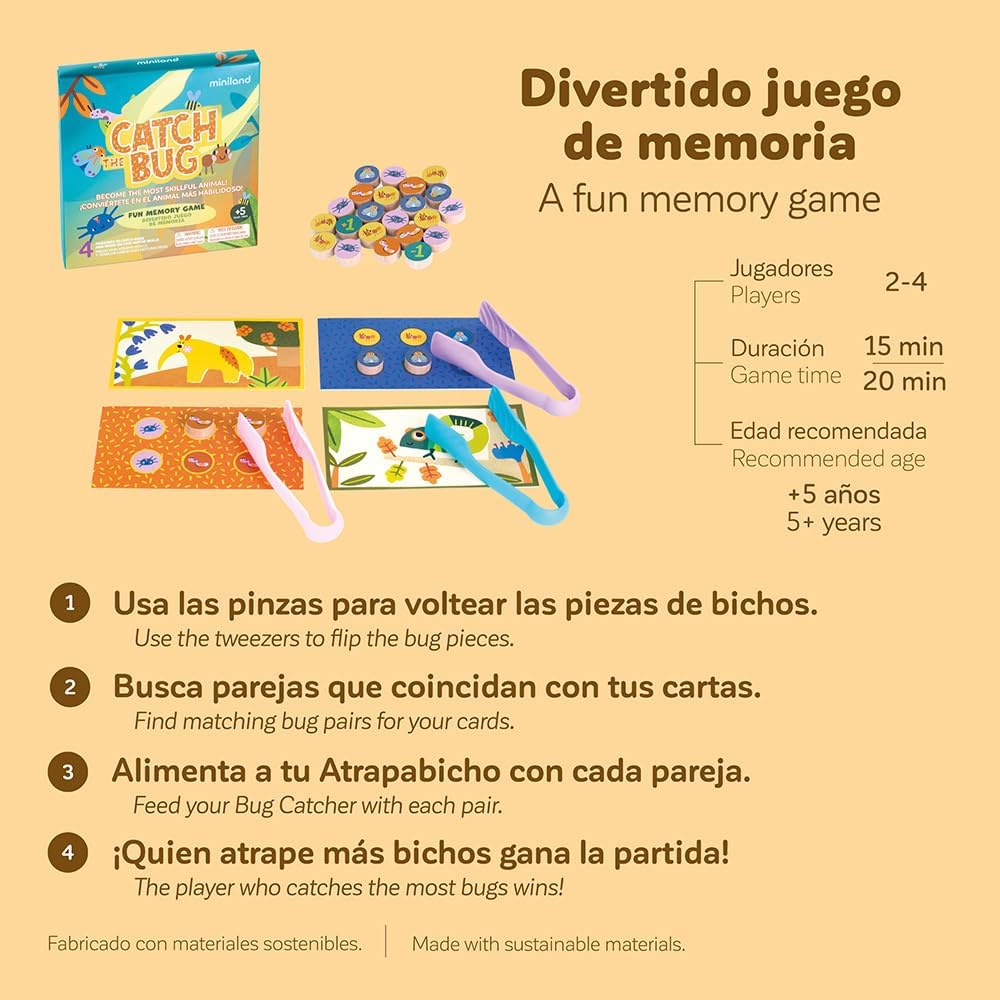 Catch the Bug Board Game