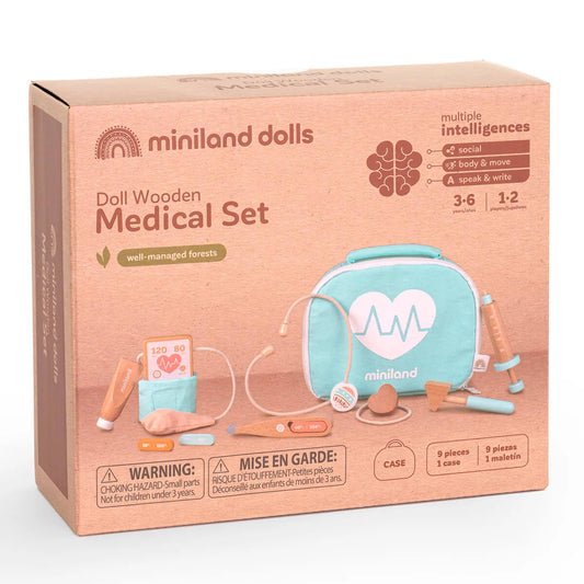 Wooden Medical Play Set