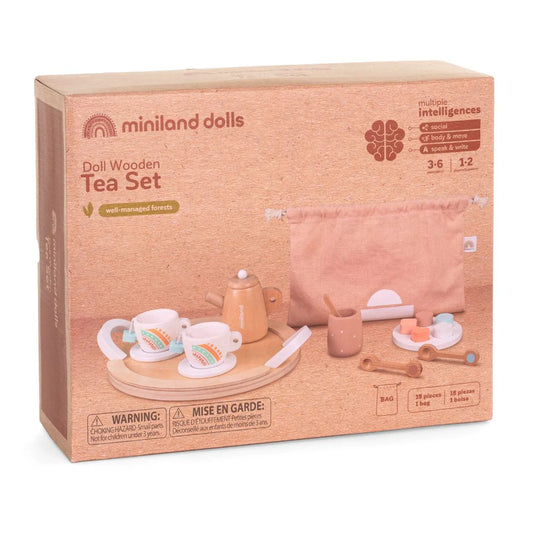Wooden Tea Set