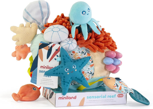 Sensorial Reef l Multi-Sensory Plush Toy for Babies