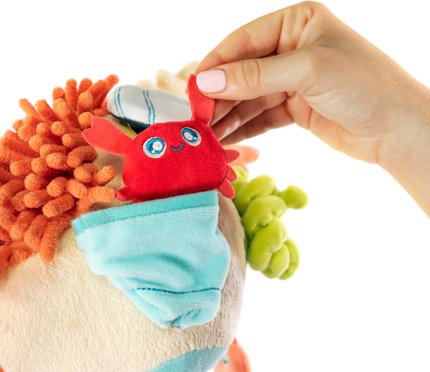 Sensorial Reef l Multi-Sensory Plush Toy for Babies